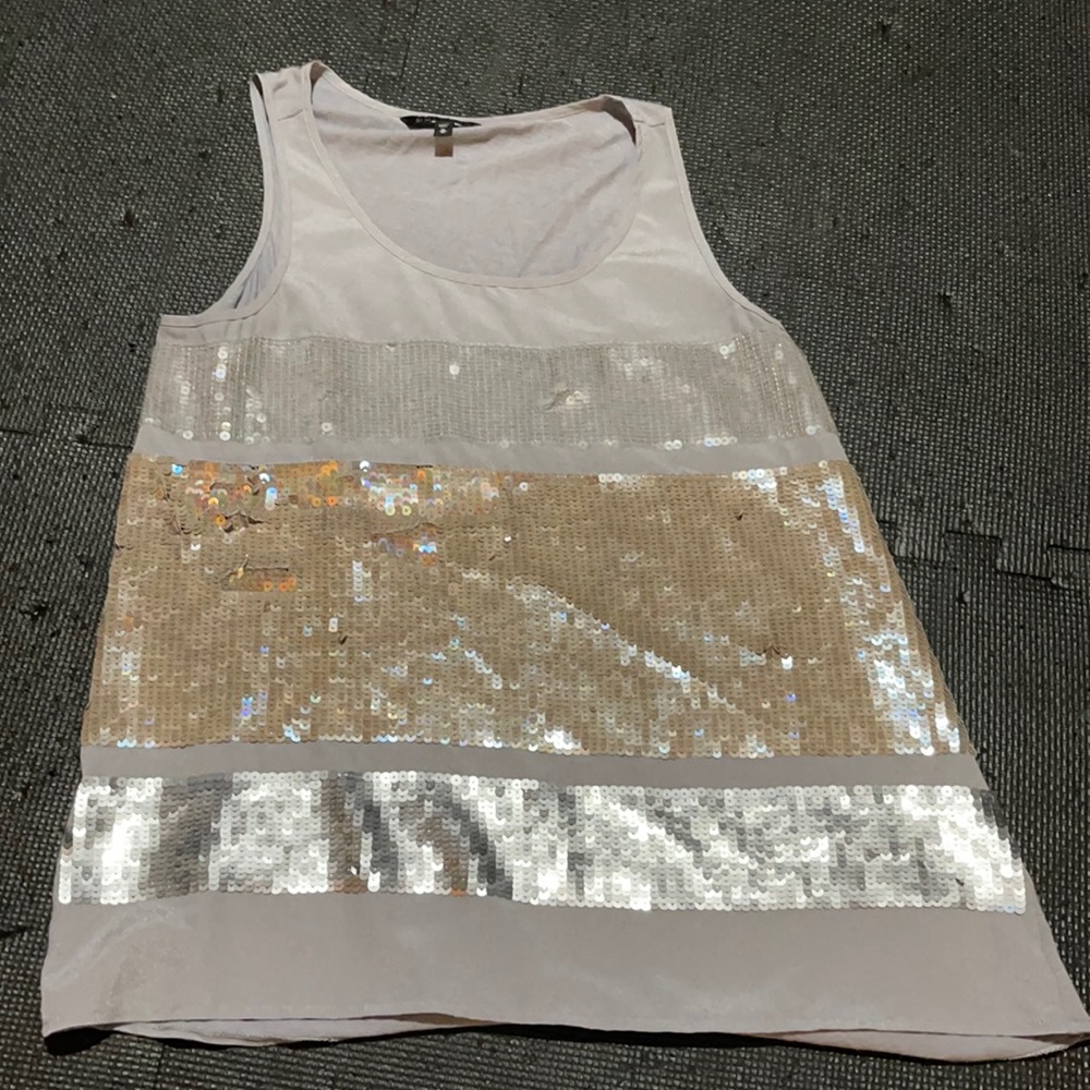 Express Sequin Tank Top